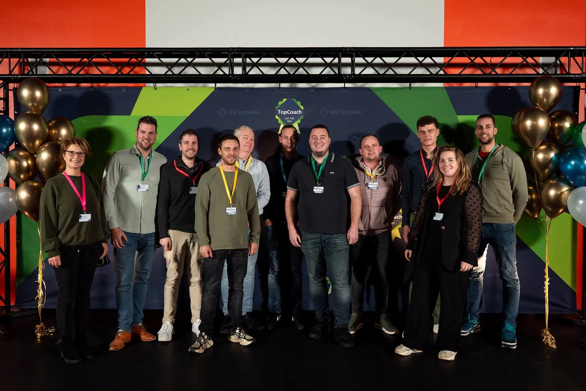 Sportieve activiteit met collega's